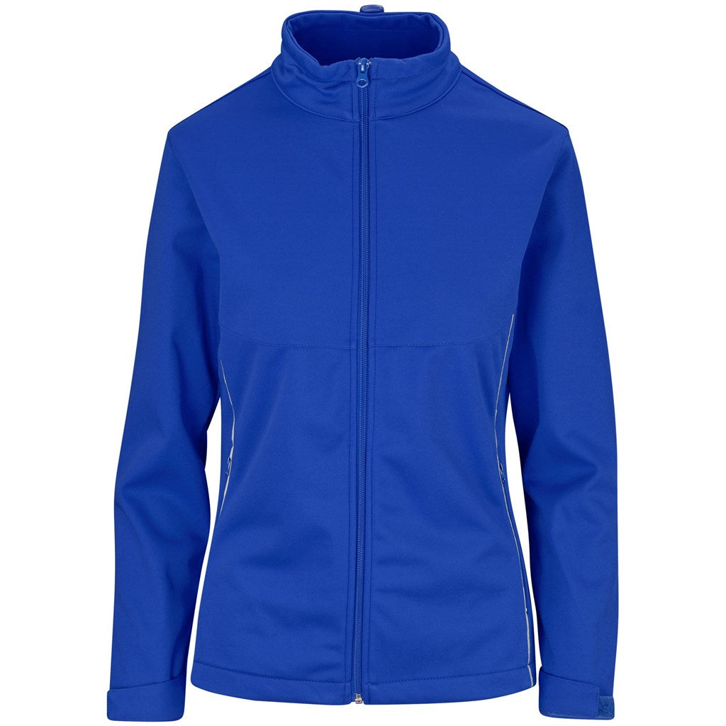 Ladies Cromwell Softshell Jacket - Blue - BLUE