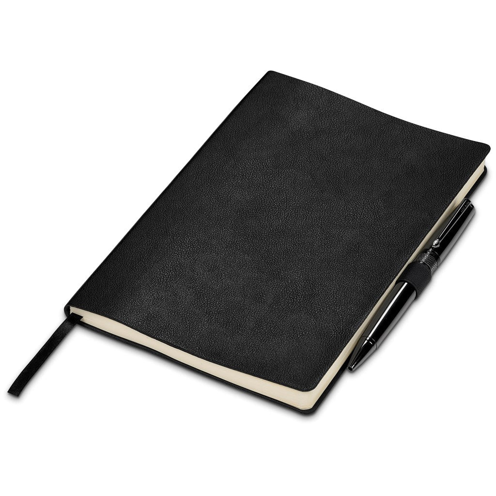 Alex Varga Salinger A5 Soft Cover Notebook - BLACK