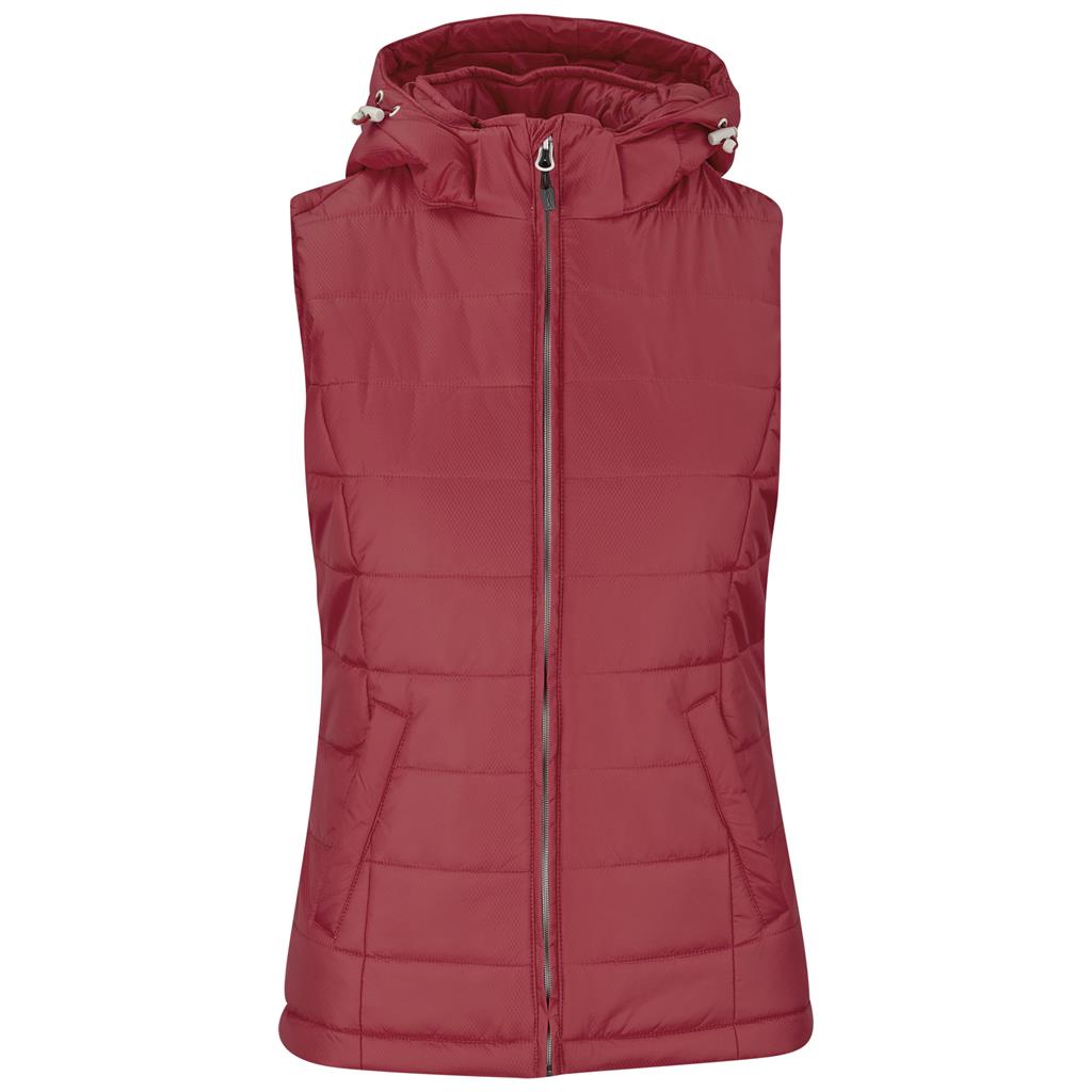 Ladies Evolution Bodywarmer - Red - RED