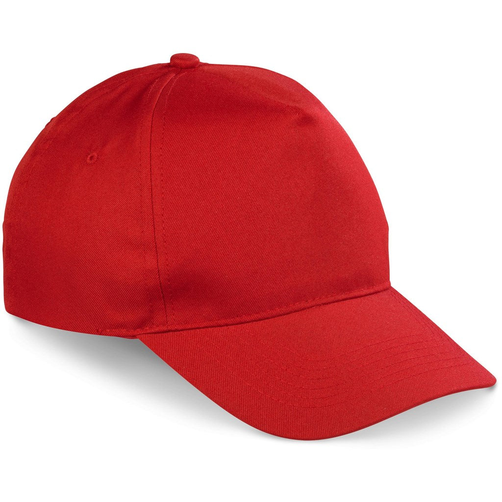 Brooklyn Cap - 5 Panel - RED