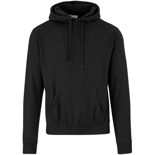 Mens Essential Hooded Sweater - BLACK