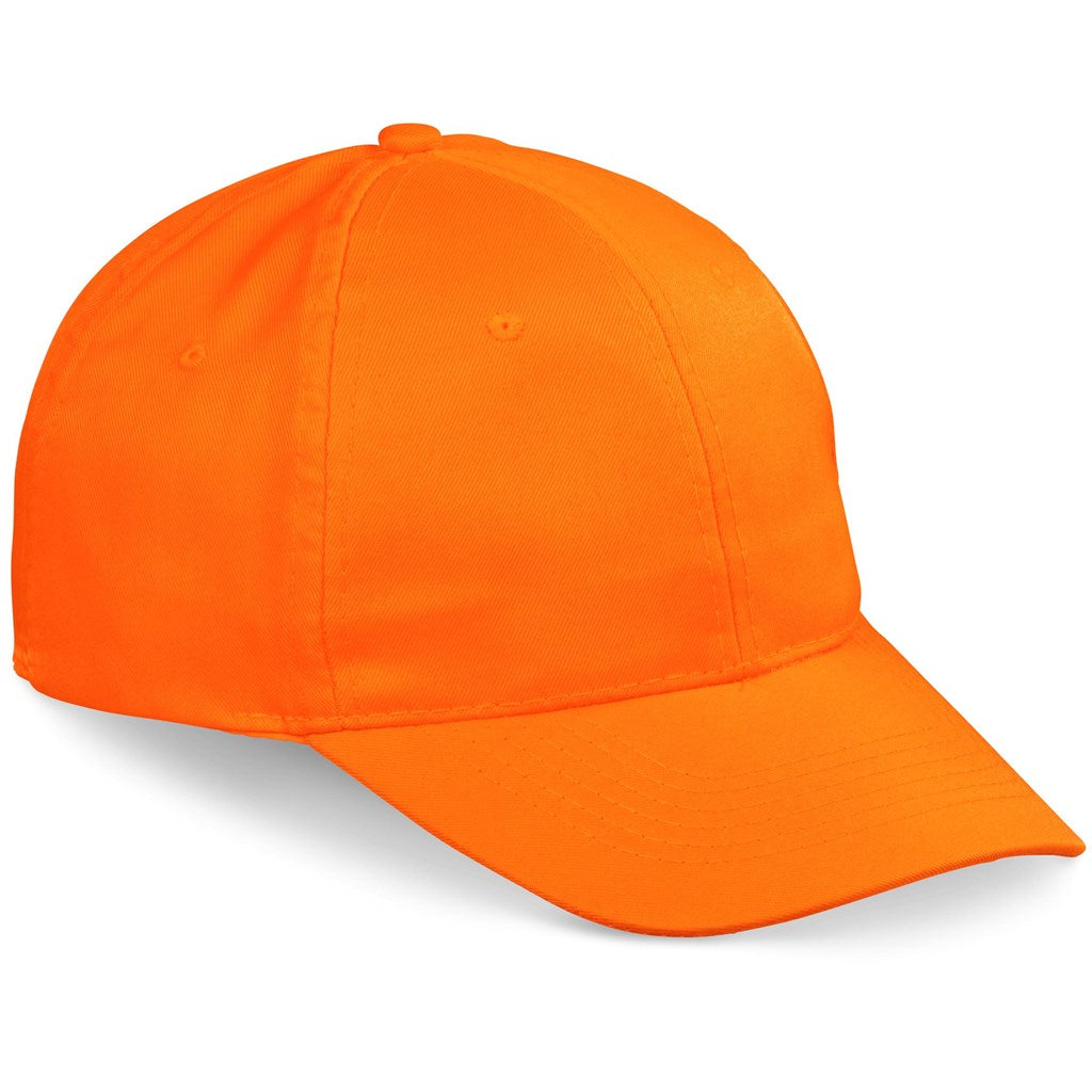 Jozi Cap -  6 Panel - ORANGE