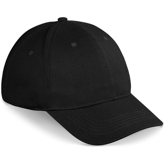 Pro Basic Cap - 6 Panel - BLACK