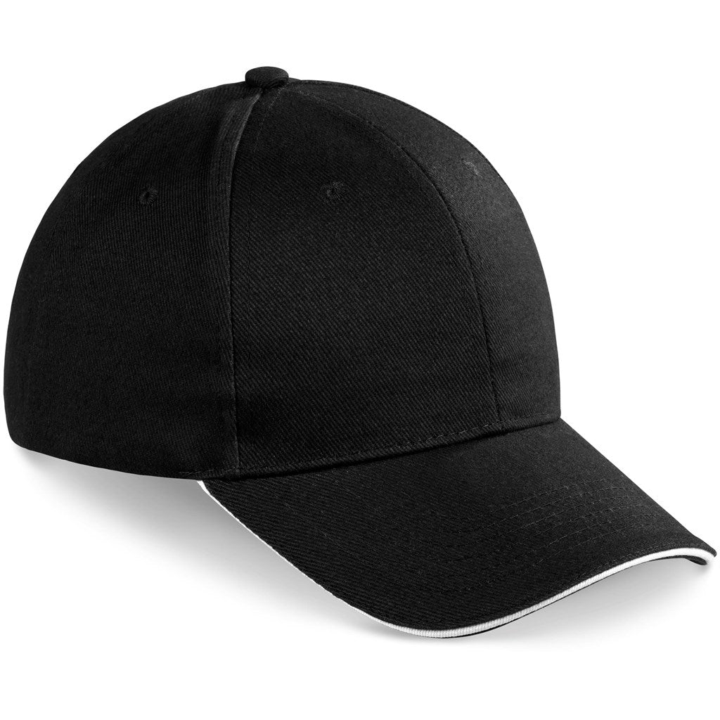 Swift Sandwich Cap - 6 Panel - BLACK