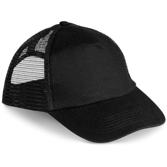 Trucker Cap - 5 Panel - BLACK