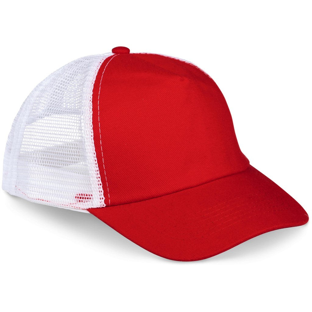 Trucker Cap - 5 Panel - RED