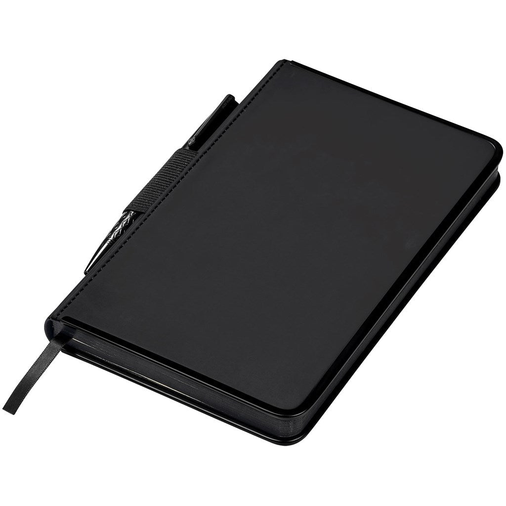 Alex Varga Volta A5 Hard Cover Notebook - BLACK