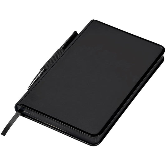 Alex Varga Volta A5 Hard Cover Notebook - BLACK