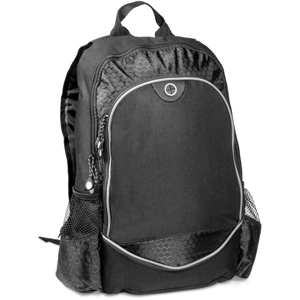Hexagon Backpack - BLACK