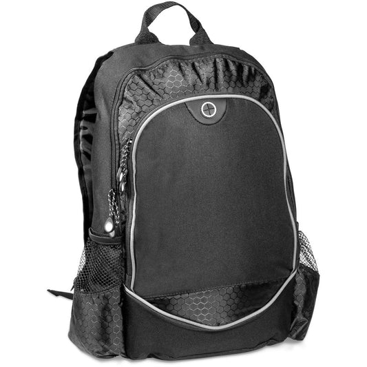 Hexagon Backpack - BLACK