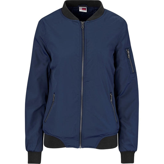 Ladies Crusader Bomber Jacket - Navy - NAVY