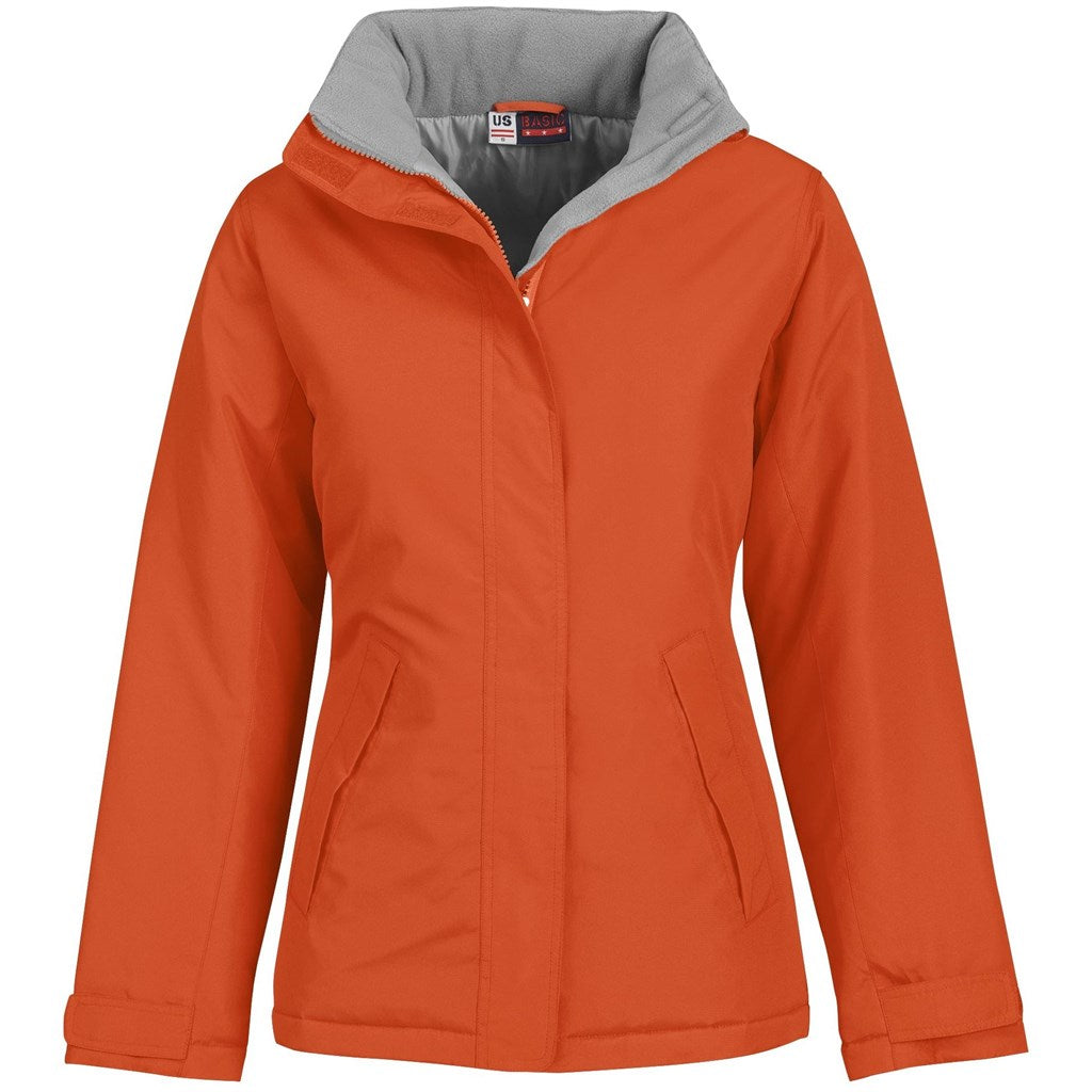 Ladies Hastings Parka - Orange - ORANGE