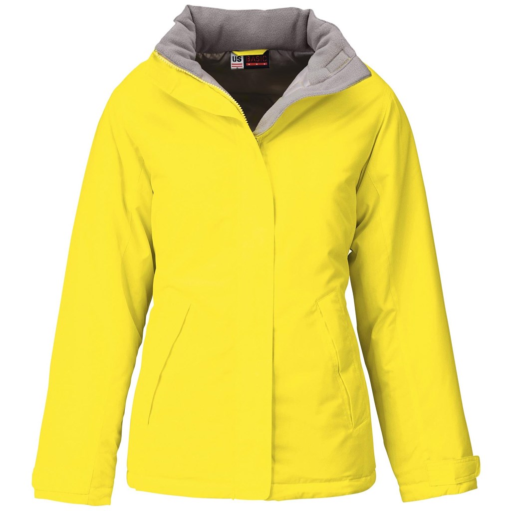 Ladies Hastings Parka - Yellow - YELLOW