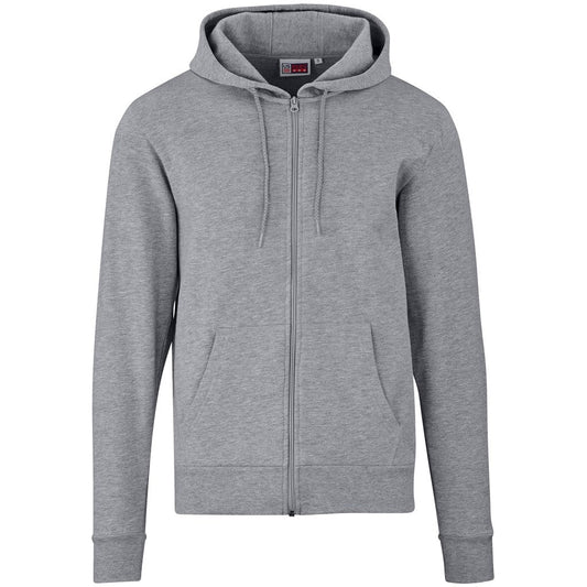 Mens Bravo Hooded Sweater - Grey - GREY