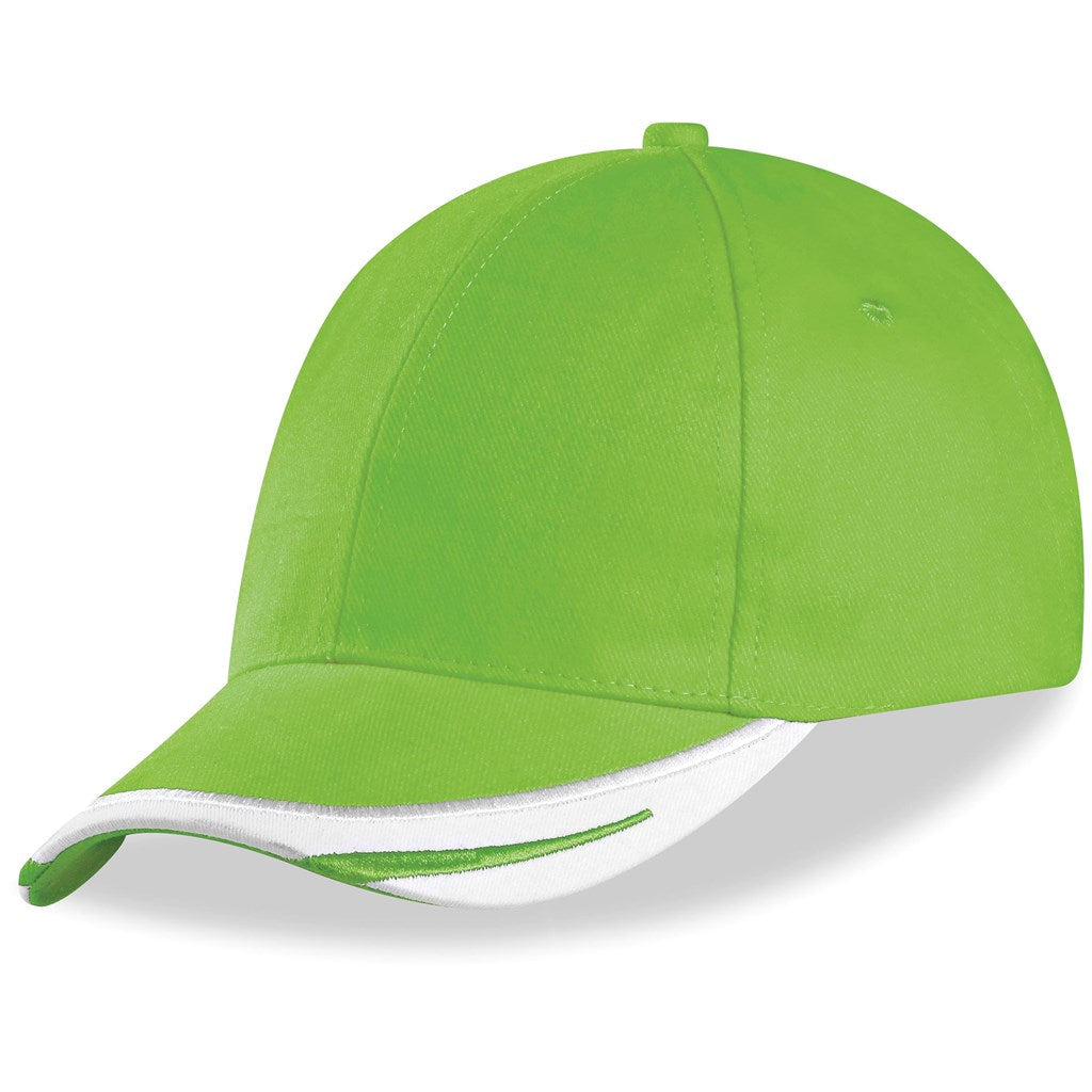 Bronx Cap - 6 Panel - LIME