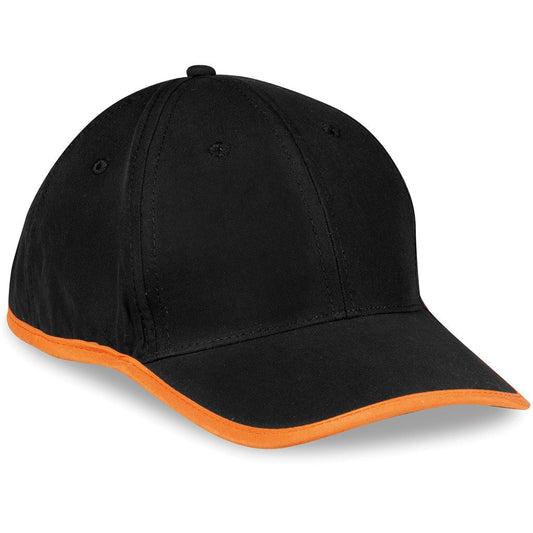 Soho Cap - 6 Panel - Orange - ORANGE