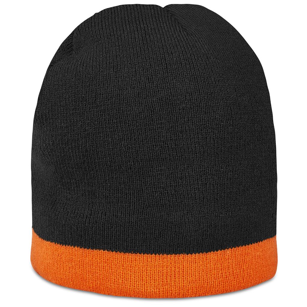 Solo Acrylic Beanie - ORANGE