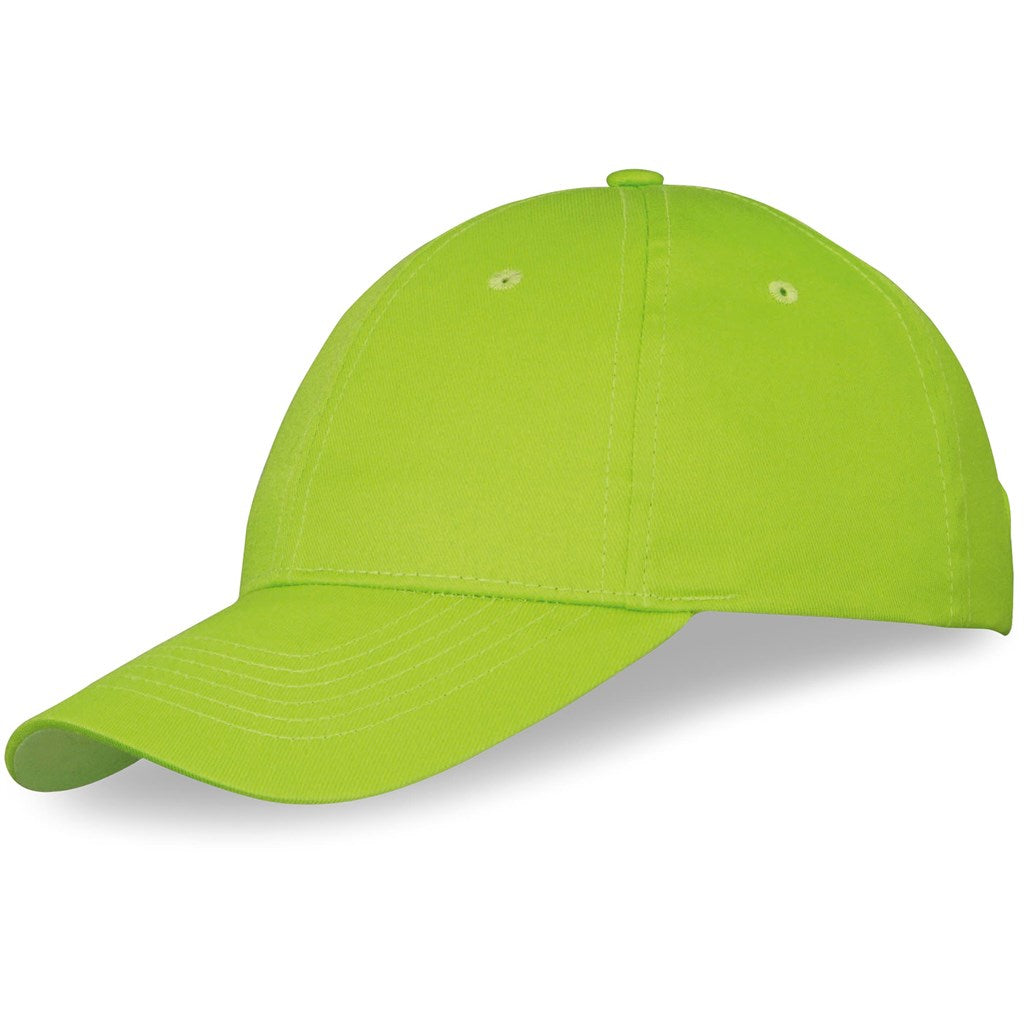 Detroit Cap - 6 Panel - LIME