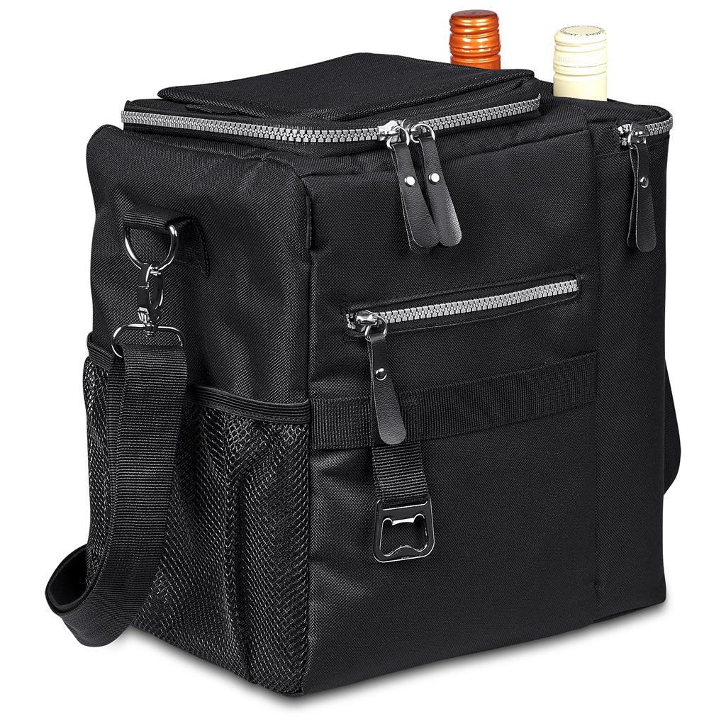 Serendipio Quivera Wine & 16-Can Cooler - BLACK