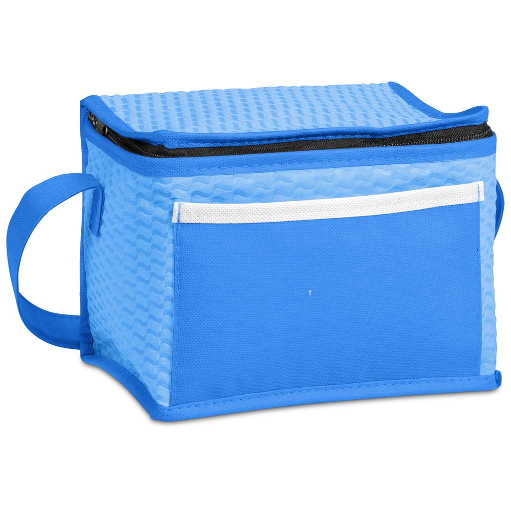 Altitude Brighton Non-Woven 6-Can Cooler - CYAN