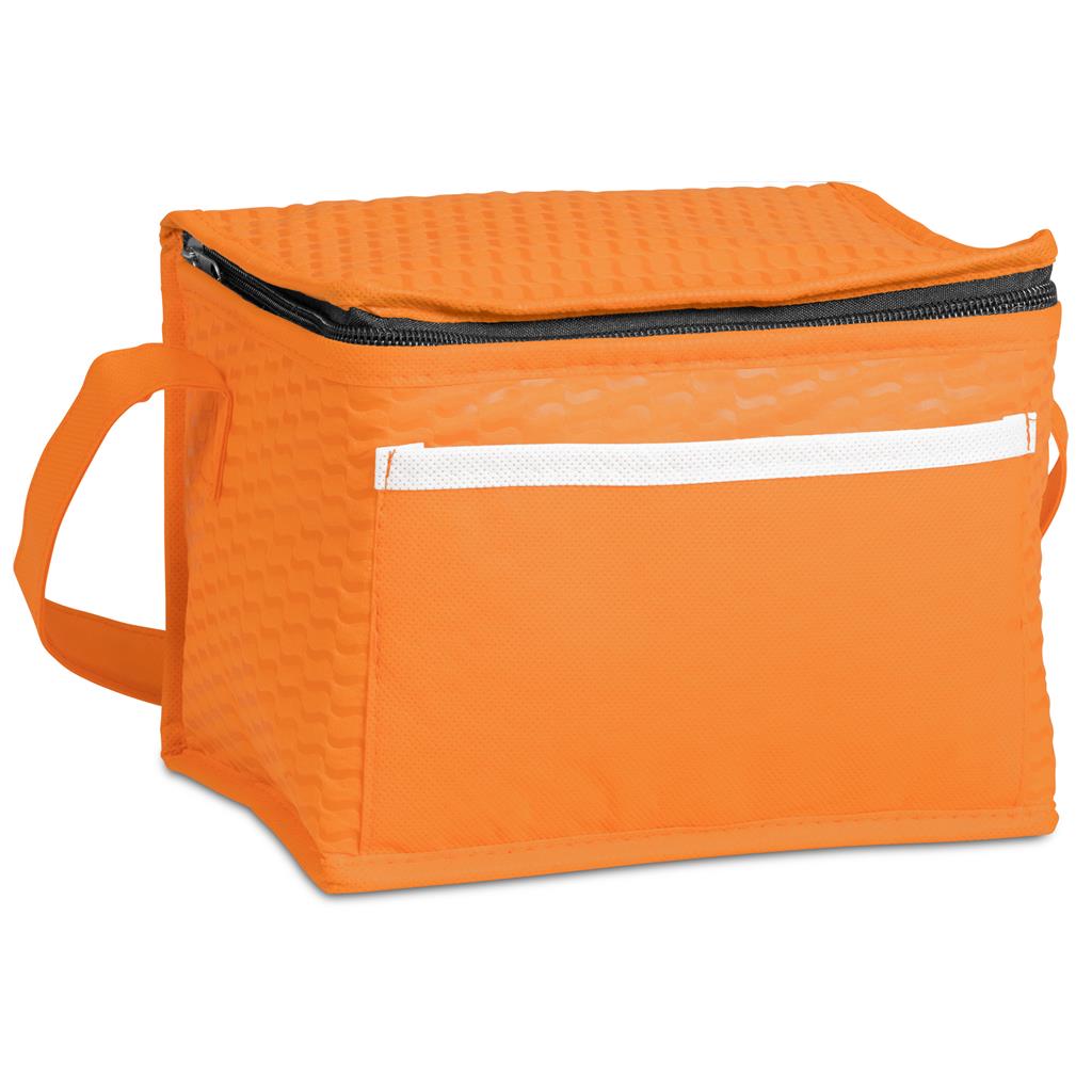 Altitude Brighton Non-Woven 6-Can Cooler - ORANGE