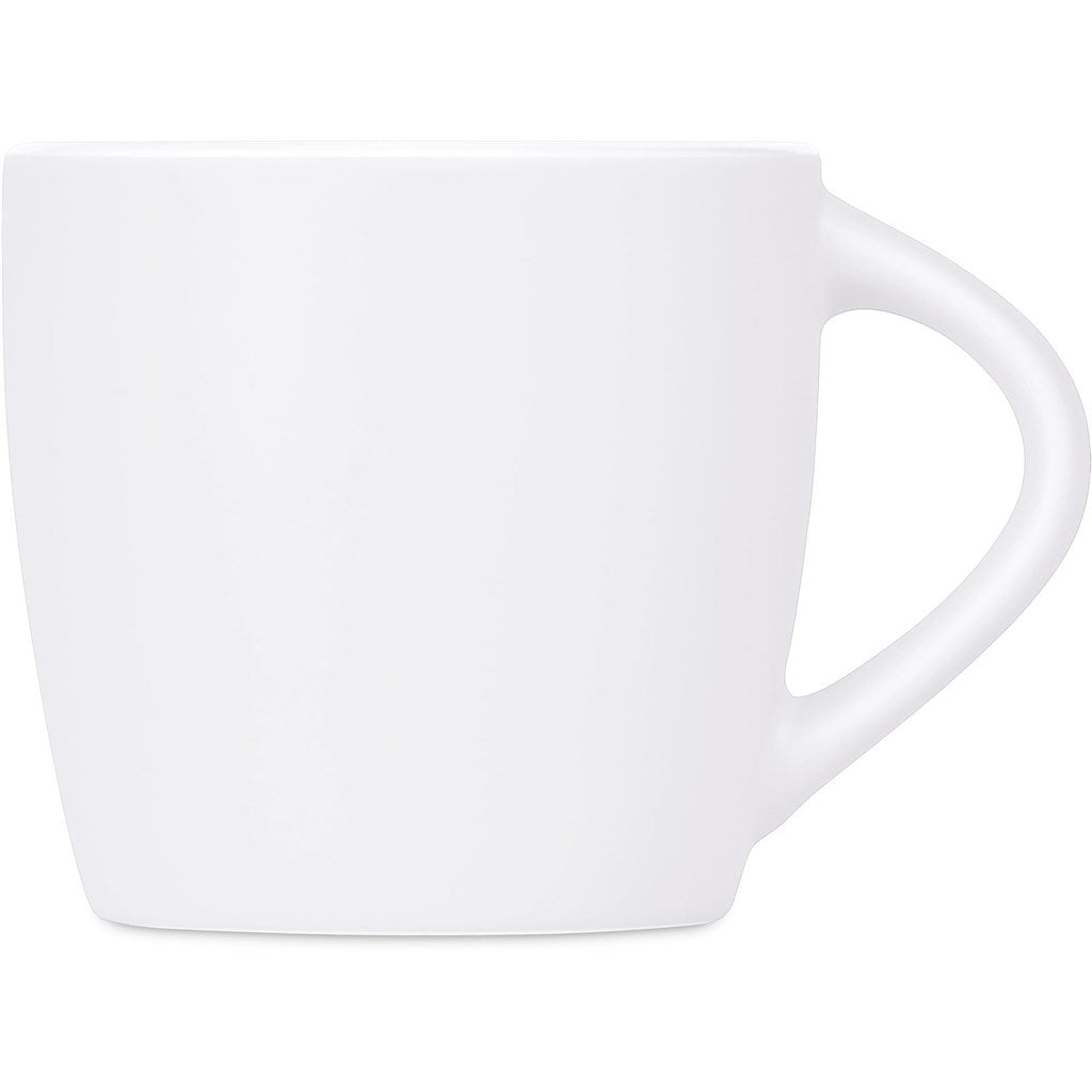 Altitude Altra Ceramic Coffee Mug – 330ml - SOLID WHITE