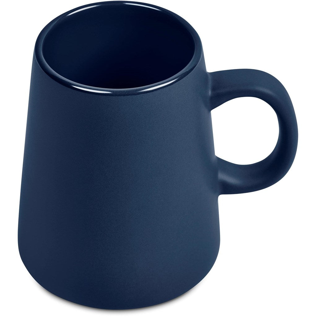 Serendipio Dorset Ceramic Coffee Mug – 400ml - NAVY