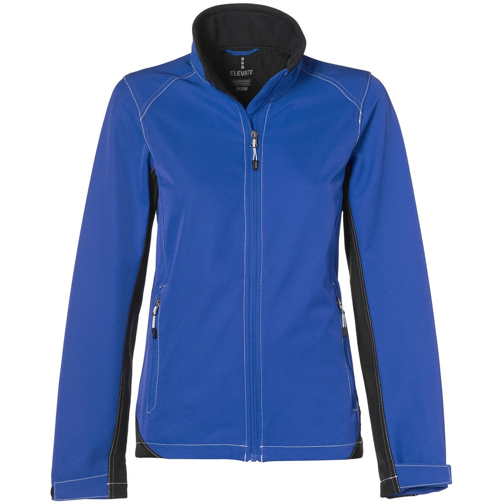 Ladies Iberico Softshell Jacket - Blue - BLUE