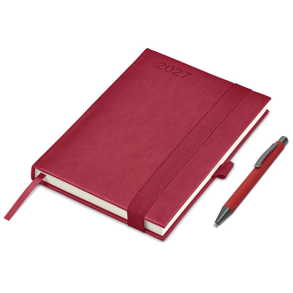 Altitude Advantage A5 2027 Diary And Omega Pen Set - RED