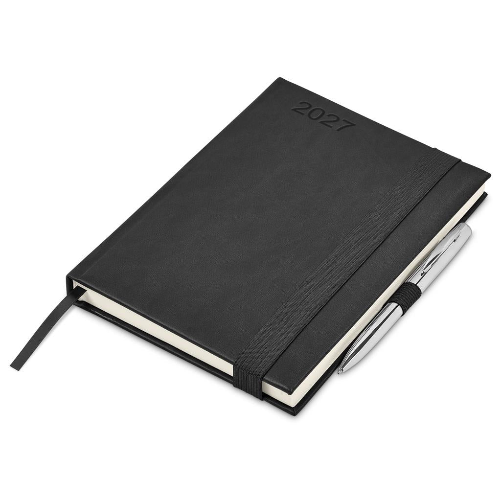 Altitude Advantage A5 2027 Diary And Cypher Pen Set - BLACK