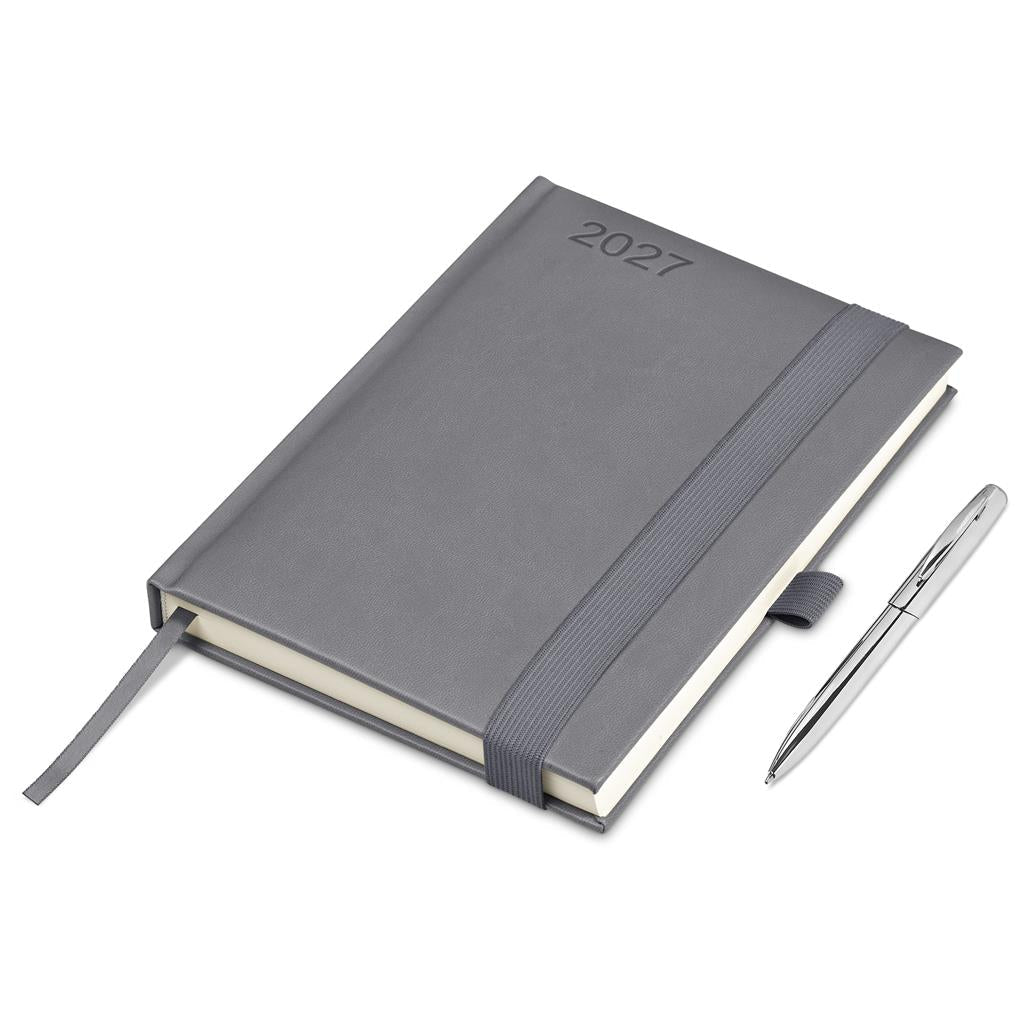 Altitude Advantage A5 2027 Diary And Cypher Pen Set - GREY