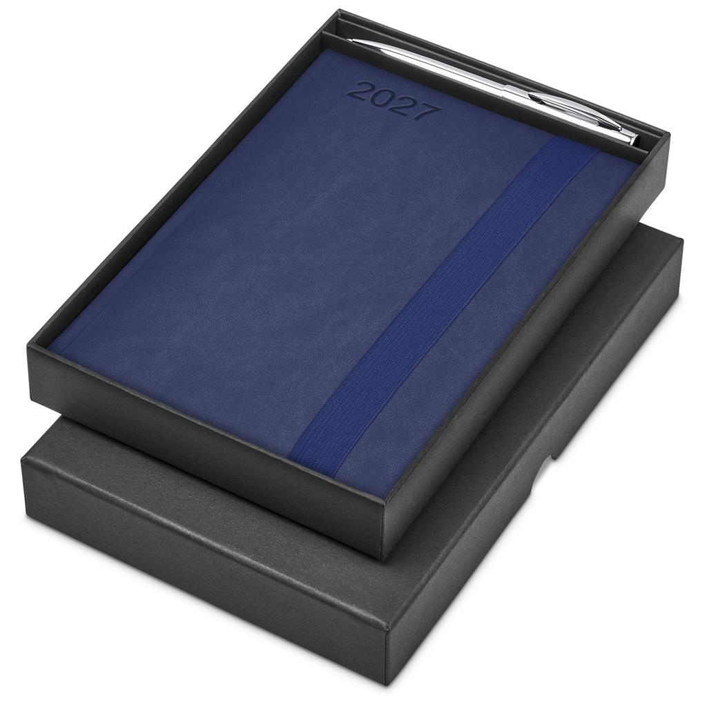 Altitude Advantage A5 2027 Diary And Cypher Pen Set - NAVY