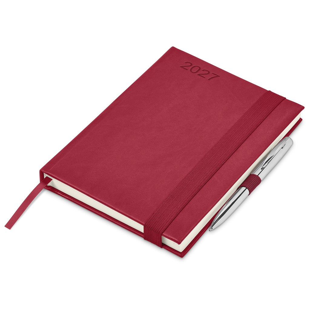 Altitude Advantage A5 2027 Diary And Cypher Pen Set - RED