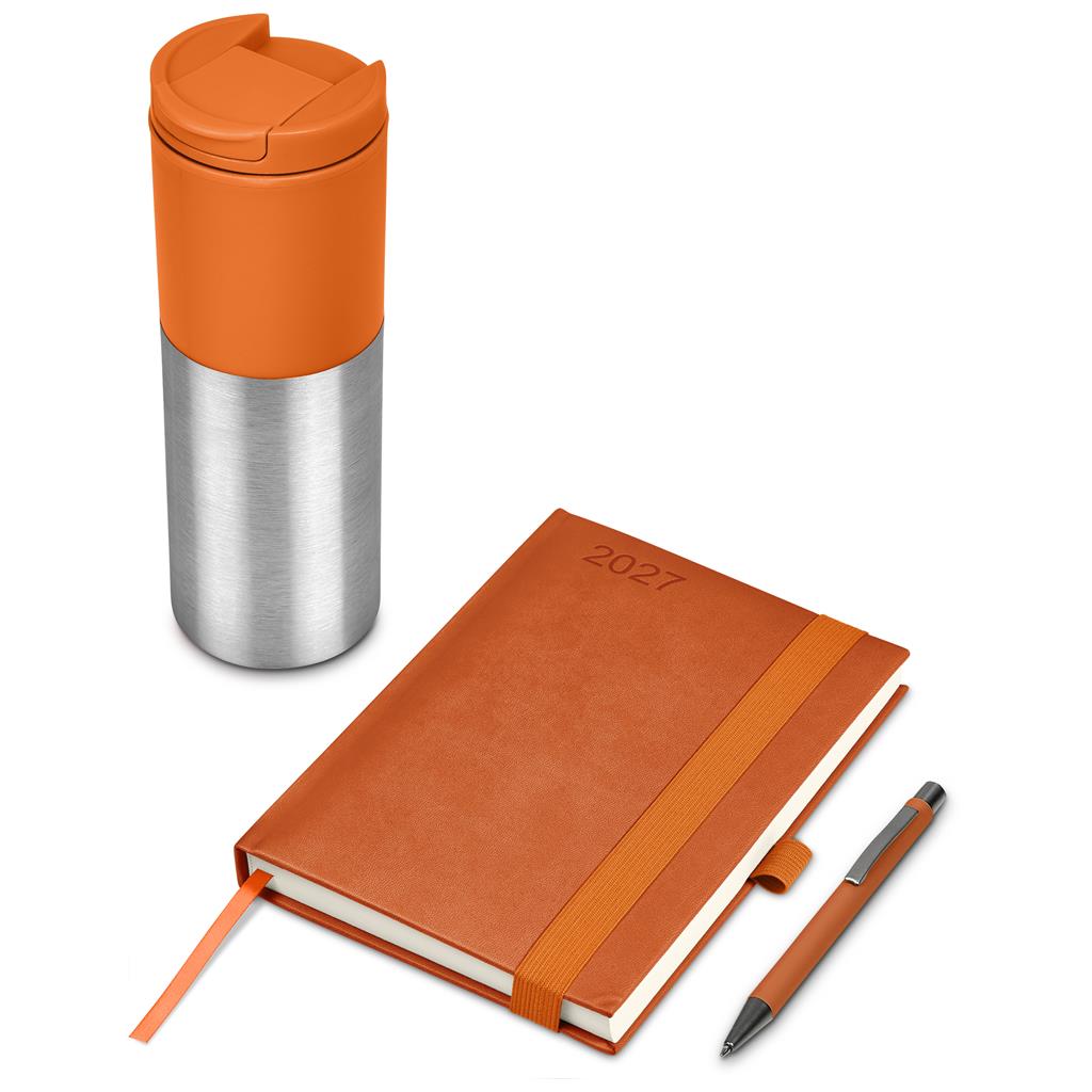 Altitude Tropism 2027 Diary Gift Set - ORANGE