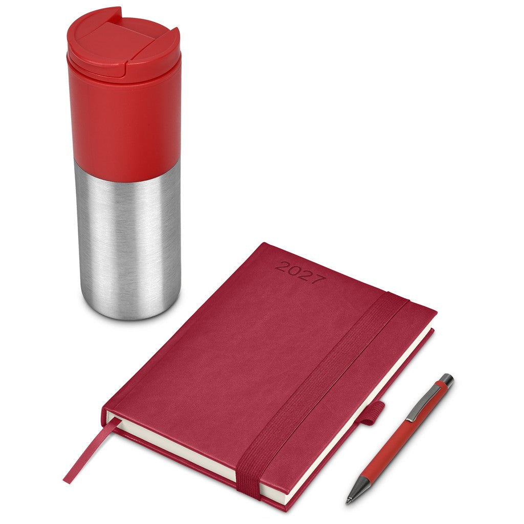 Altitude Tropism 2027 Diary Gift Set - RED