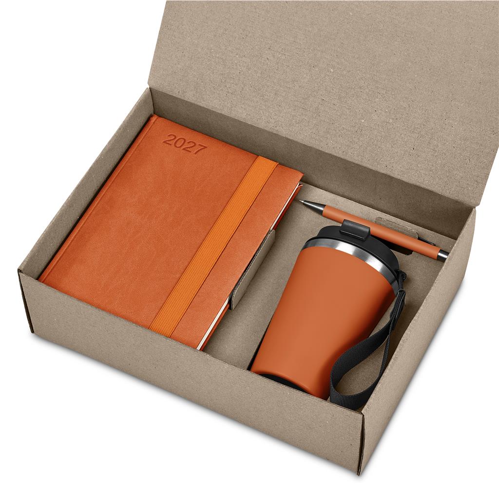 Altitude Echoism 2027 Diary Gift Set - ORANGE