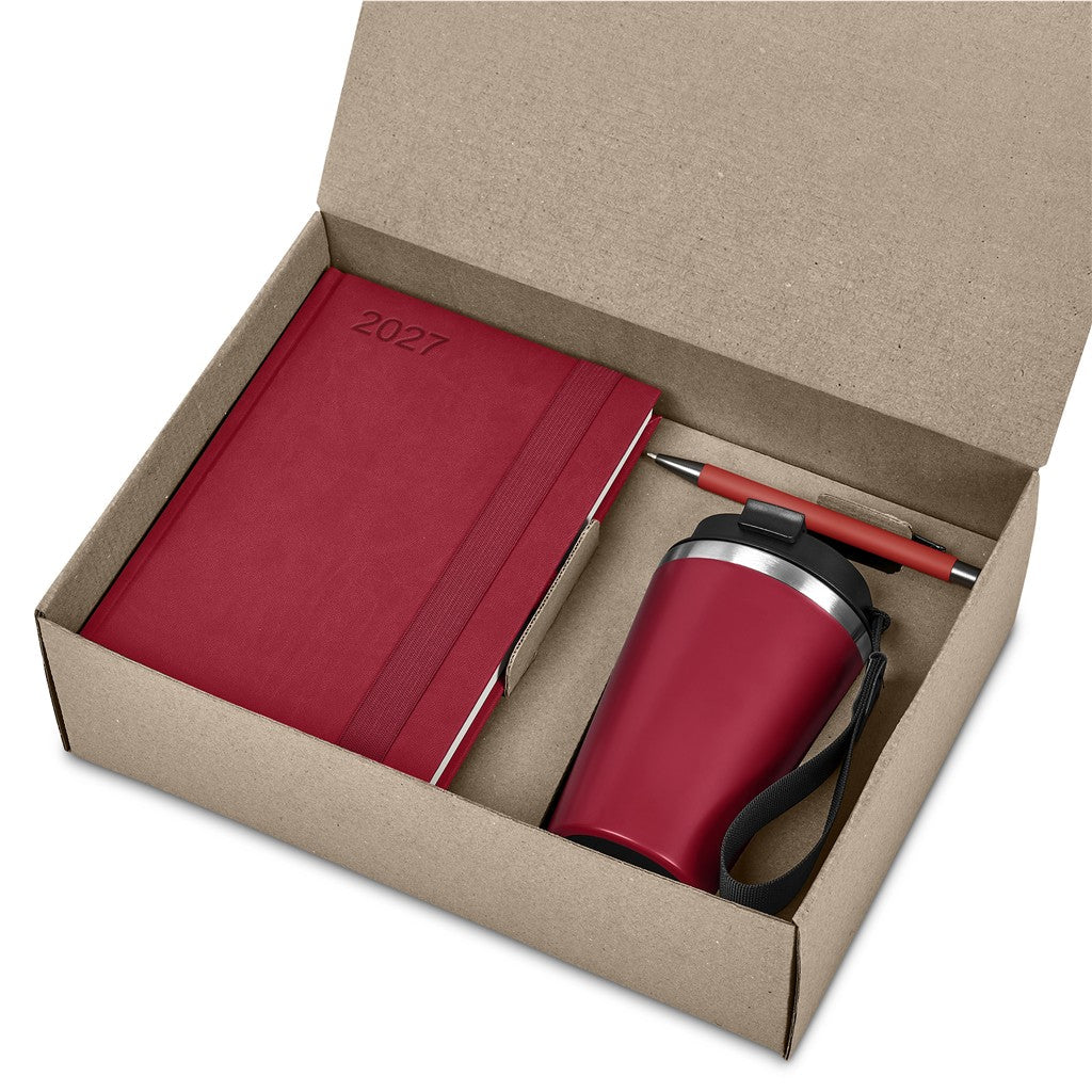 Altitude Echoism 2027 Diary Gift Set - RED