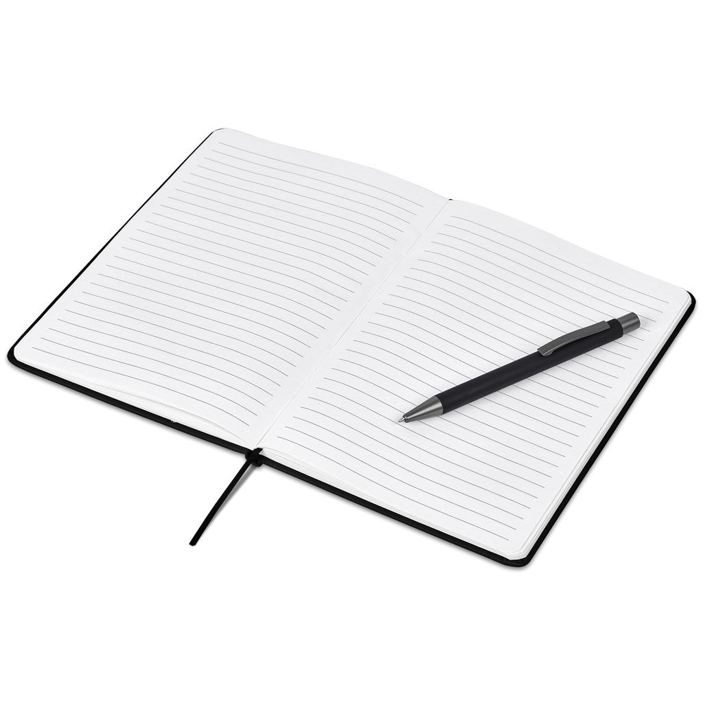 Viola Notebook & Pen Set - BLACK