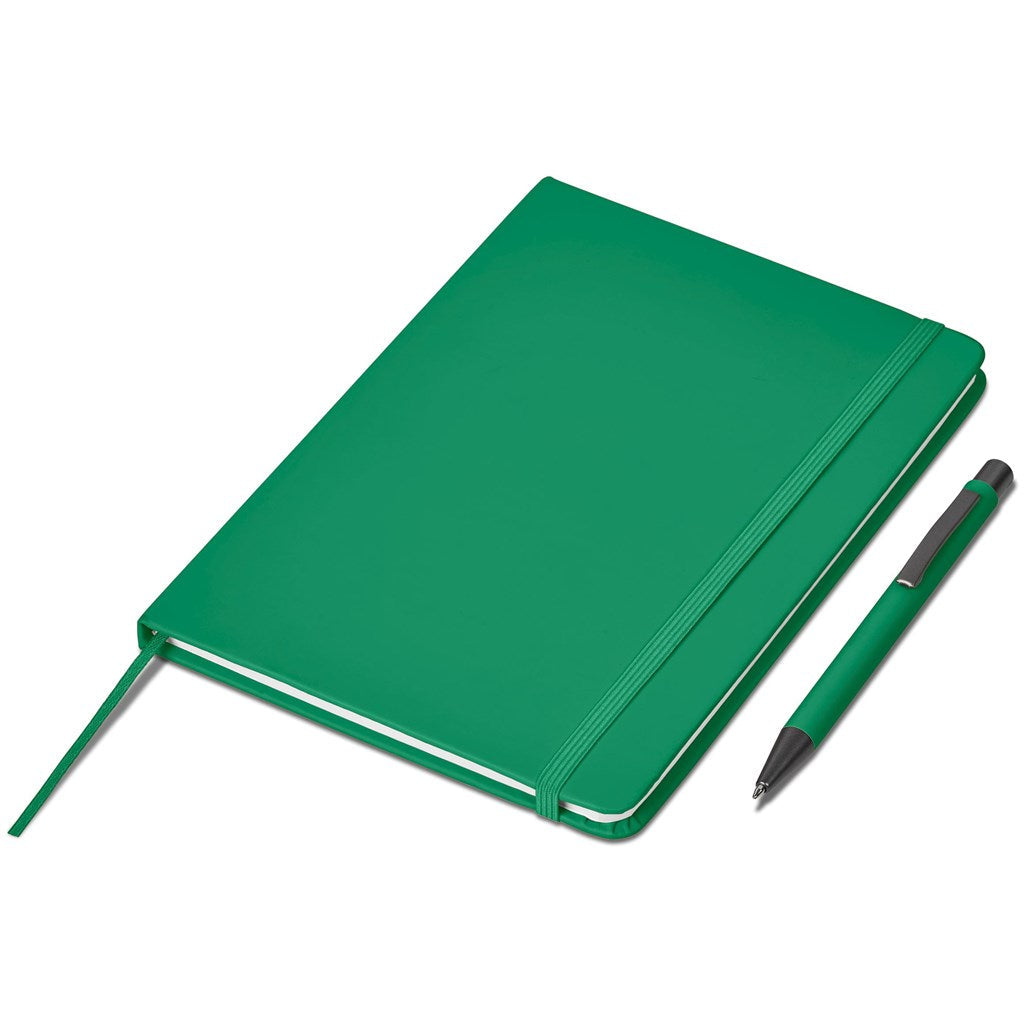 Viola Notebook & Pen Set - GREEN