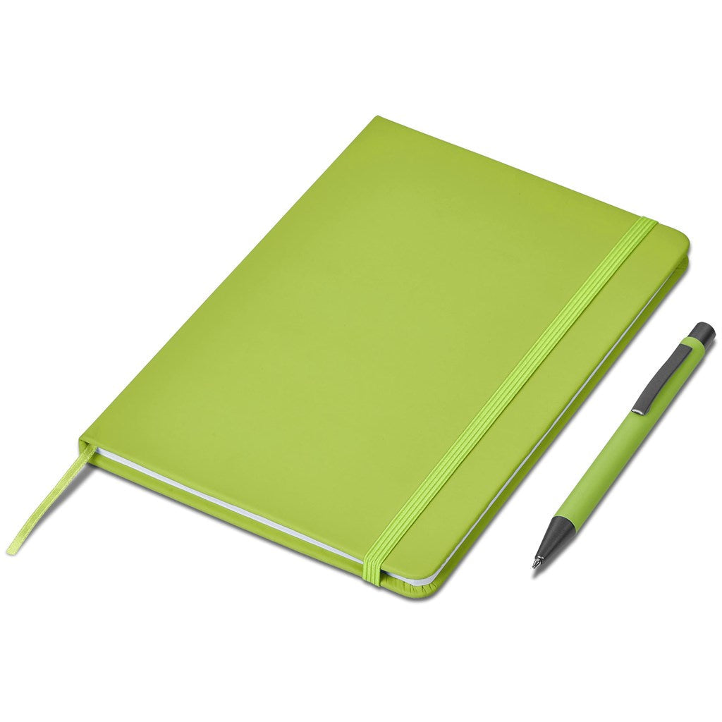 Viola Notebook & Pen Set - LIME