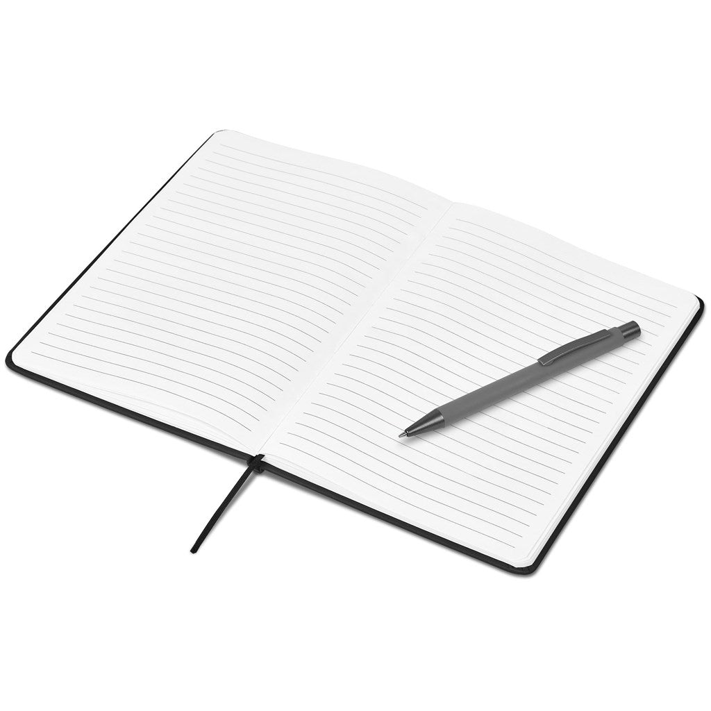 Dahlia Notebook & Pen Set - GREY
