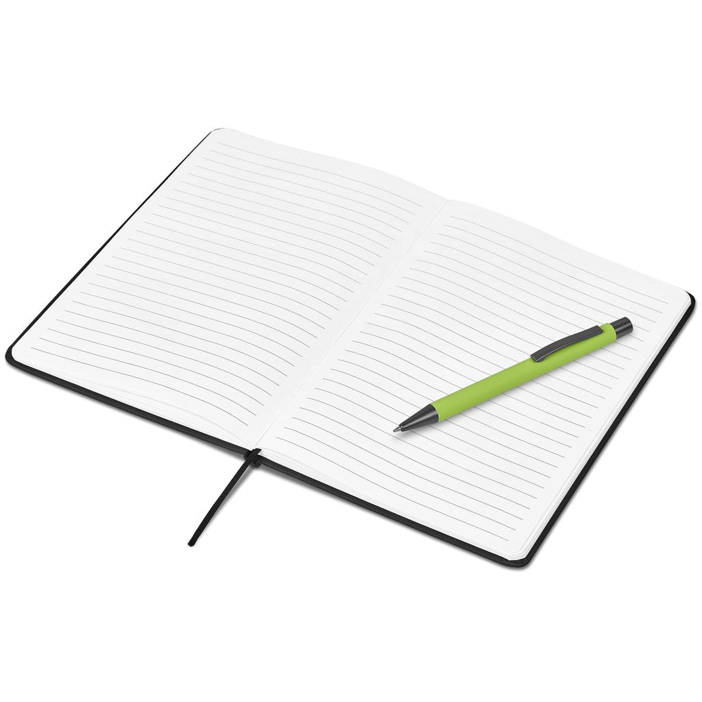 Dahlia Notebook & Pen Set - LIME