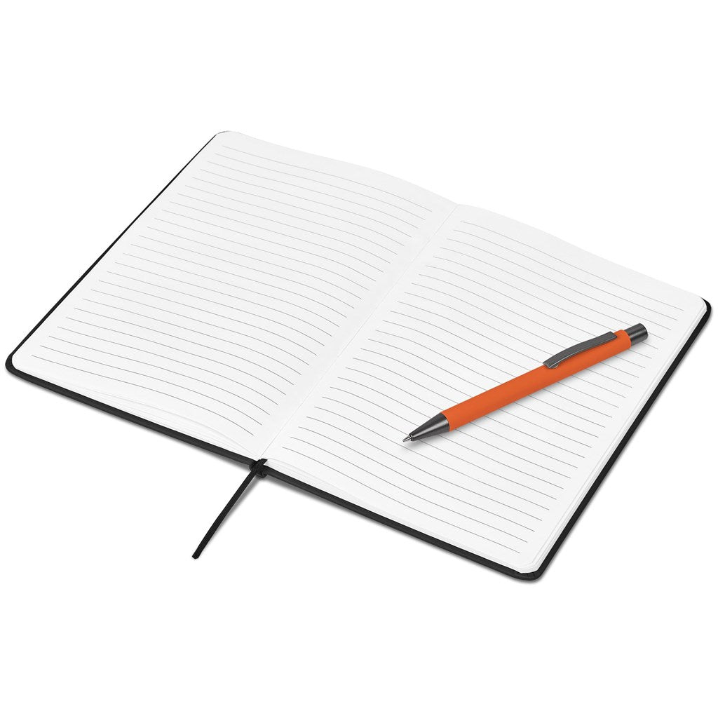 Dahlia Notebook & Pen Set - ORANGE