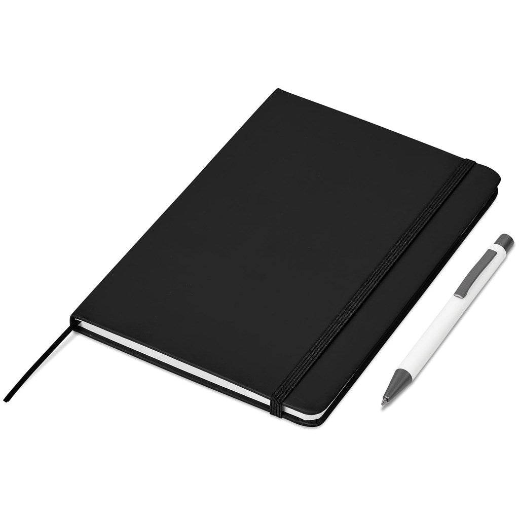Dahlia Notebook & Pen Set - SOLID WHITE