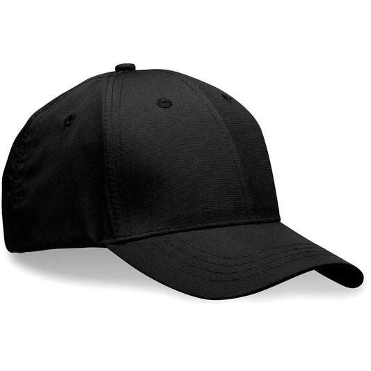 Performance Cap - 6 Panel - BLACK
