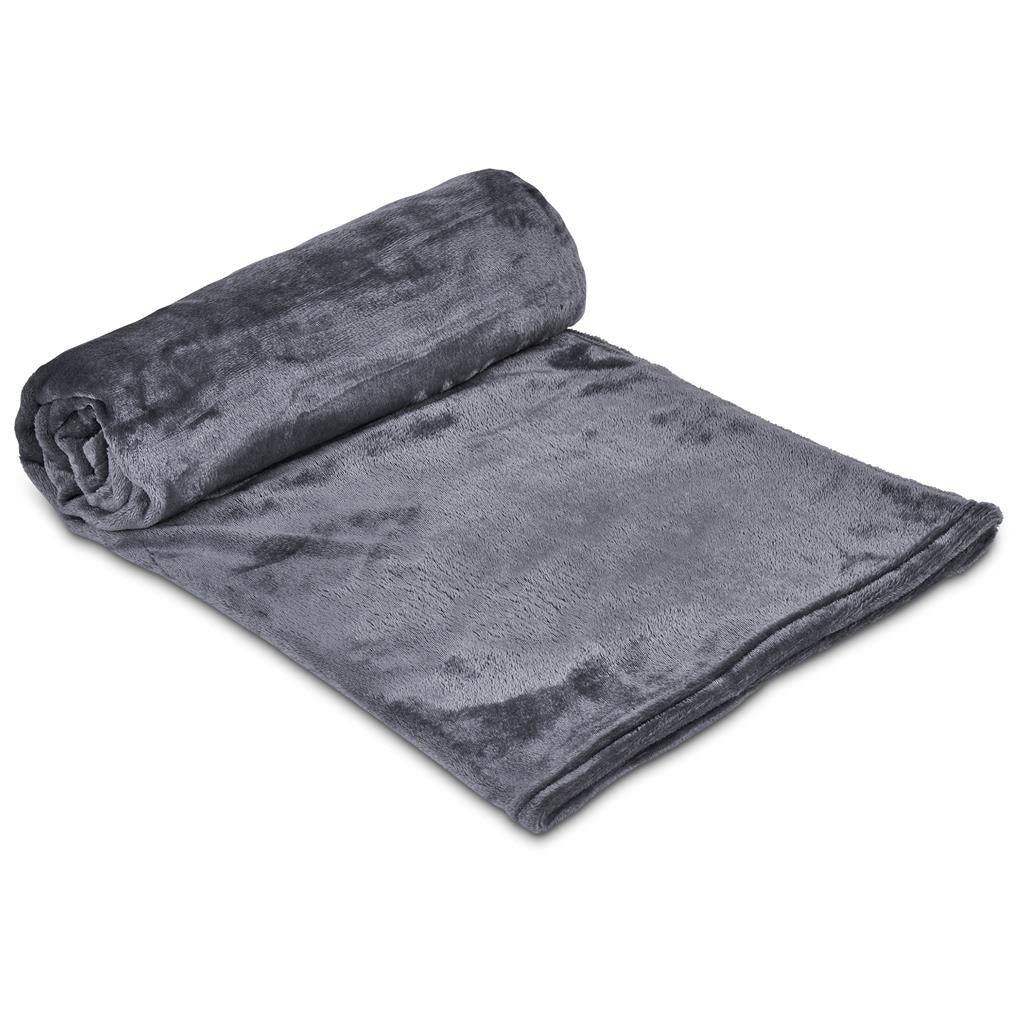 Serendipio Huron Fleece Blanket - GREY