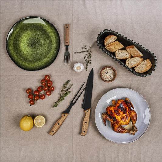 Andy Cartwright Ermelo Carving Set - BLACK