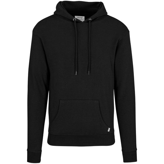 Mens Okiyo Kaizen Eco Hooded Sweater - BLACK