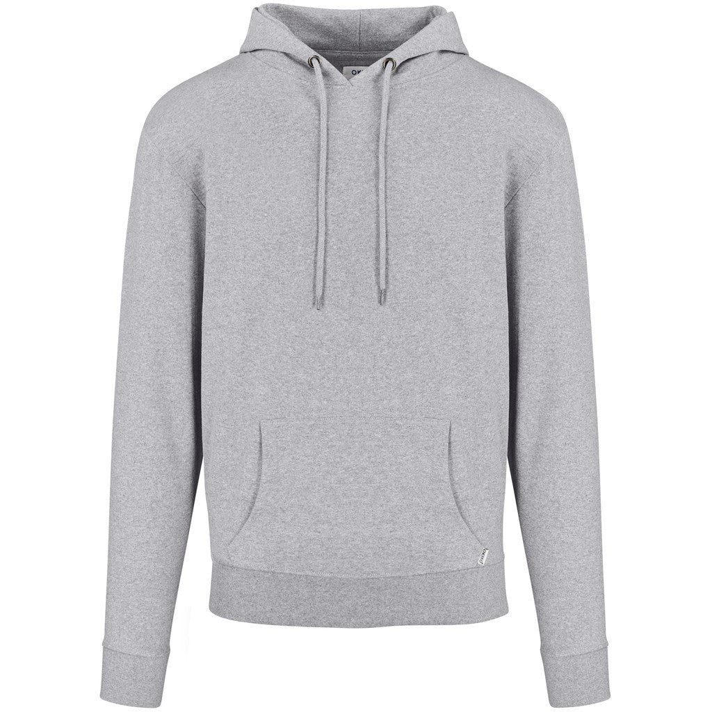 Mens Okiyo Kaizen Eco Hooded Sweater - GREY