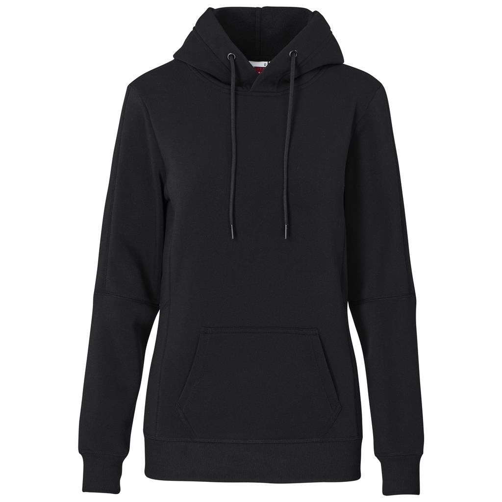 Ladies Vital Hooded Sweater - BLACK